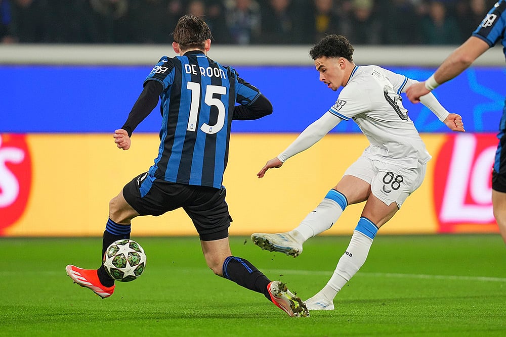 Italy Soccer Champions League playoff second leg Atalanta vs Club Brugge: Chemsdine Talbi