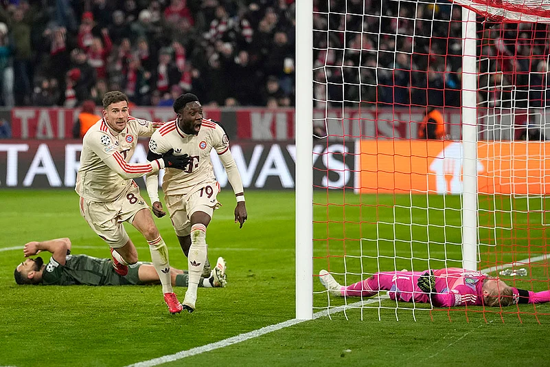 Germany Soccer Champions League playoff second leg FC Bayern vs Celtic Glasgow: Alphonso Davies