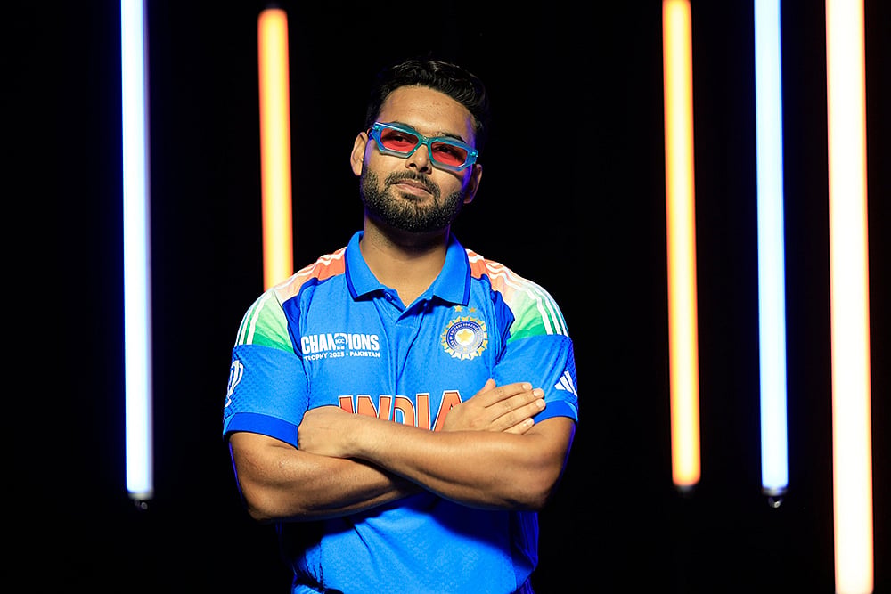 Champions Trophy Cricket 2025: Indian cricket team photoshoot_Rishabh Pant