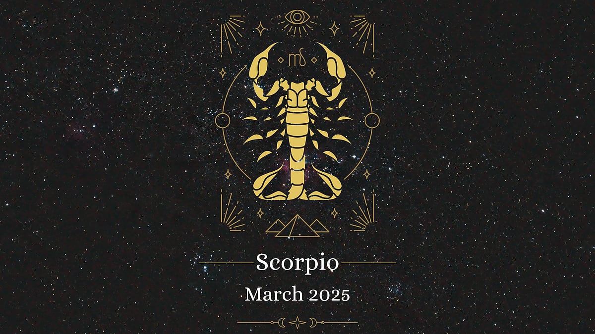 Scorpio Monthly Horoscope for March 2025