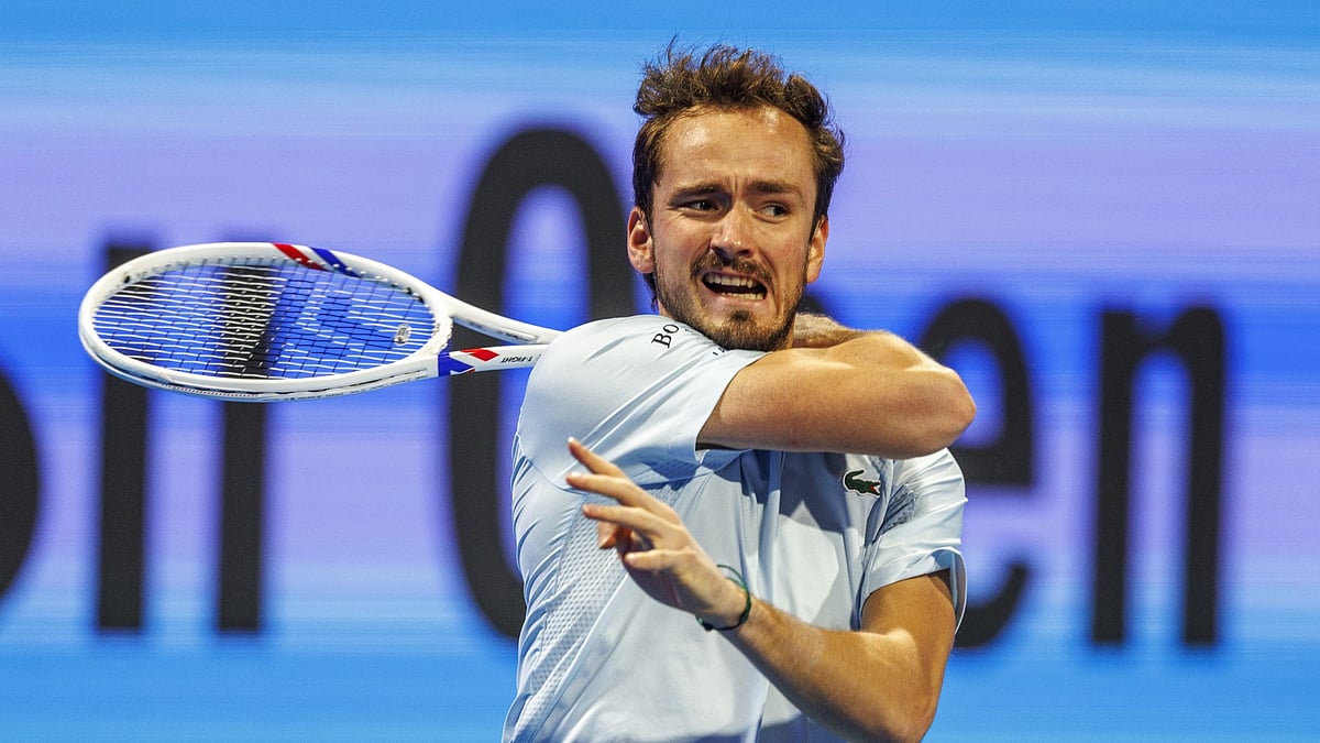 Daniil Medvedev in Doha