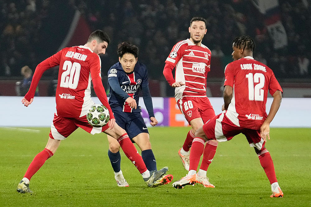 UEFA Champions League: Paris Saint-Germain and Brest