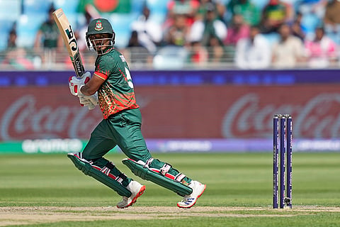 Champions Trophy 2025 Match 2, IND vs BAN: Bangladesh's Tanzid Hasan bats 