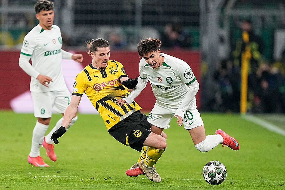 Germany Soccer Champions League: Borussia Dortmund vs Sporting CP
