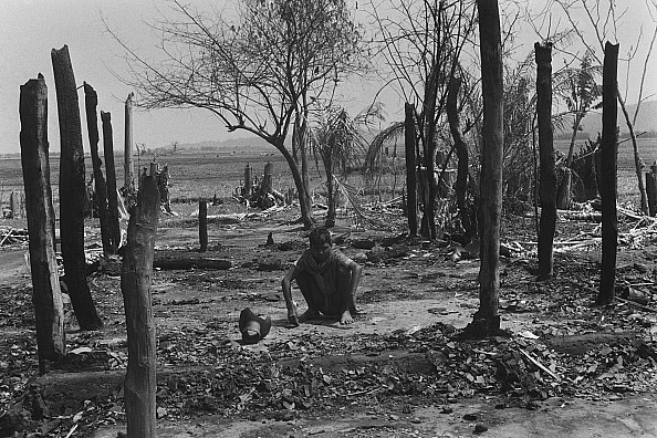 A survivor of the massacre at Nellie in 1983