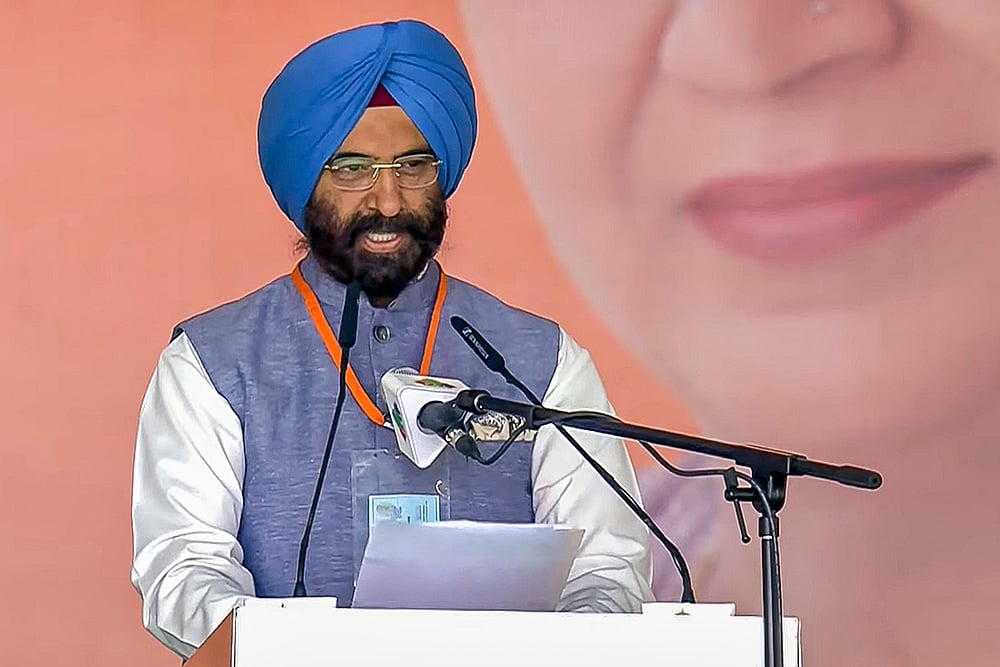  PTI  : Delhi Environment Minister Manjinder Singh Sirsa