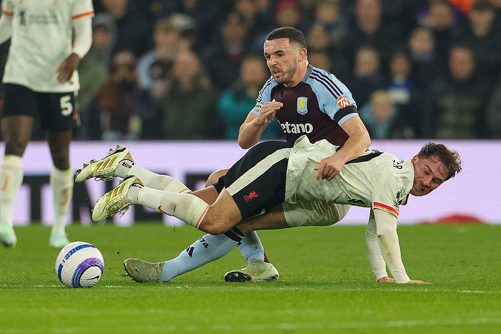 English Premier League Soccer Match: Liverpool vs Aston Villa