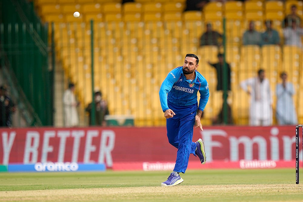 ICC Champions Trophy Afghanistan vs South Africa ODI Cricket Match 3 AFG vs SA: Mohammad Nabi