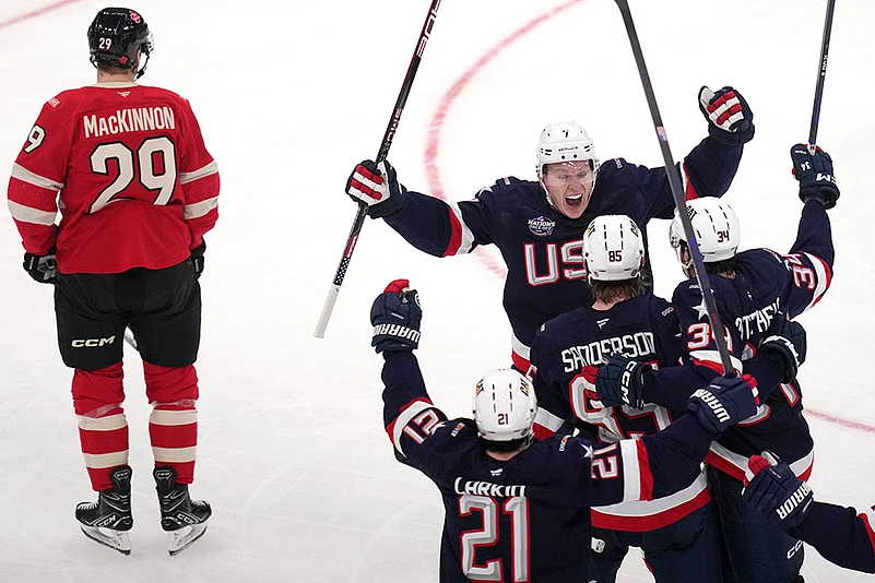 4 Nations Face-Off championship Canada vs USA Ice hockey final: Jake Sanderson
