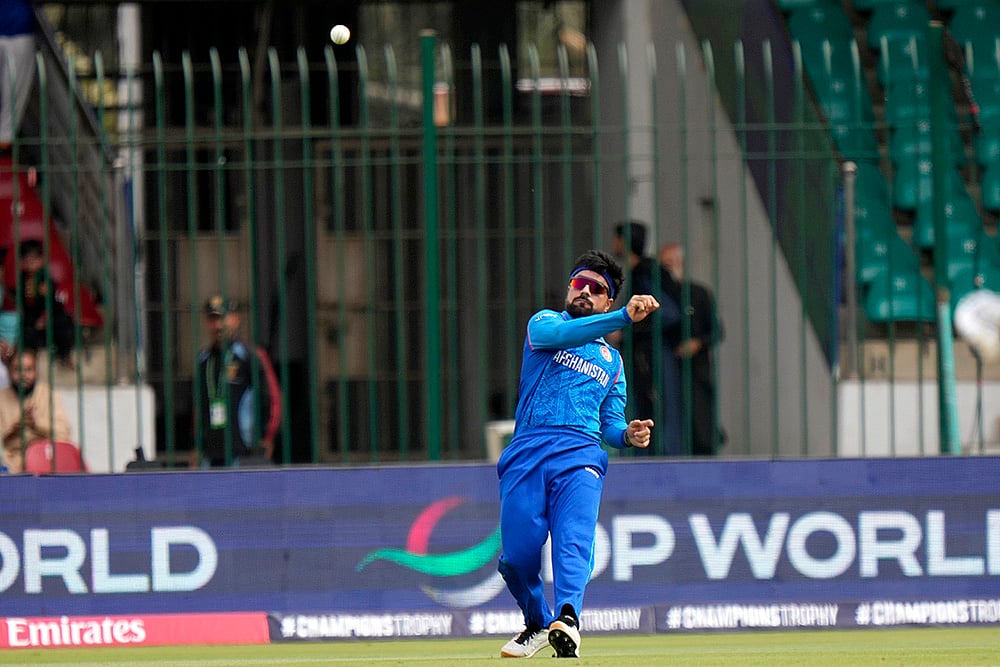 ICC Champions Trophy Afghanistan vs South Africa ODI Cricket Match 3 AFG vs SA: Rashid Khan