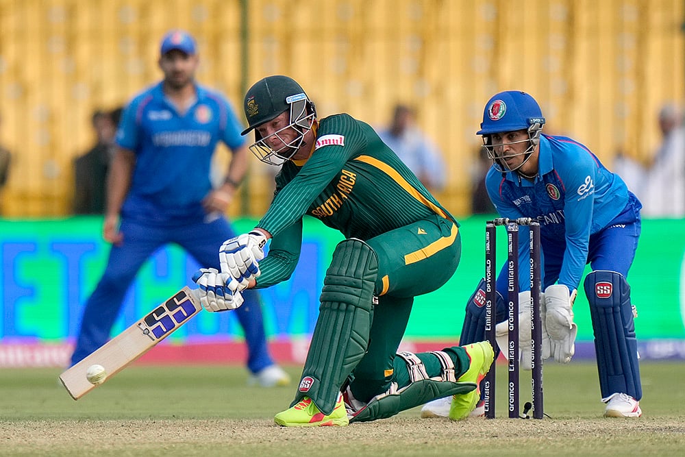 ICC Champions Trophy Afghanistan vs South Africa ODI Cricket AFG vs SA: Rassie van der Dussen
