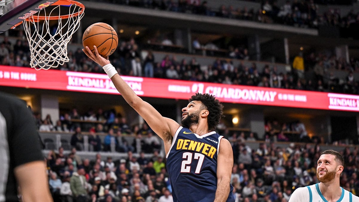 Jamal Murray helped the Denver Nuggets beat the Charlotte Hornets for their ninth straight win.