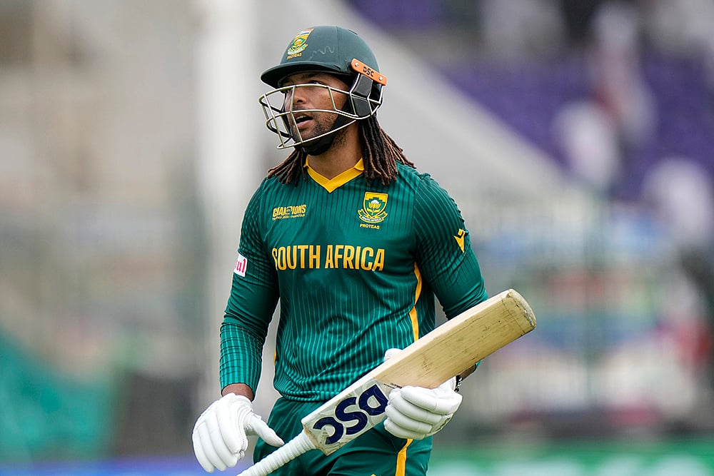 ICC Champions Trophy Afghanistan vs South Africa ODI Cricket Match 3 AFG vs SA: Tony de Zorzi 