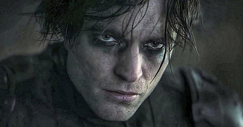 Robert Pattinson as Bruce Wayne/Batman in The Batman