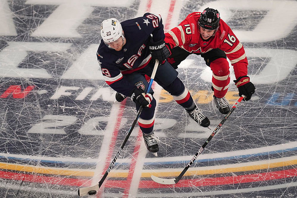4 Nations Face-Off championship Canada vs USA Ice hockey final: Adam Fox