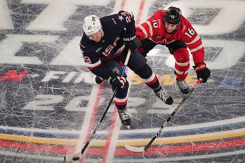 4 Nations Face-Off championship Canada vs USA Ice hockey final: Adam Fox