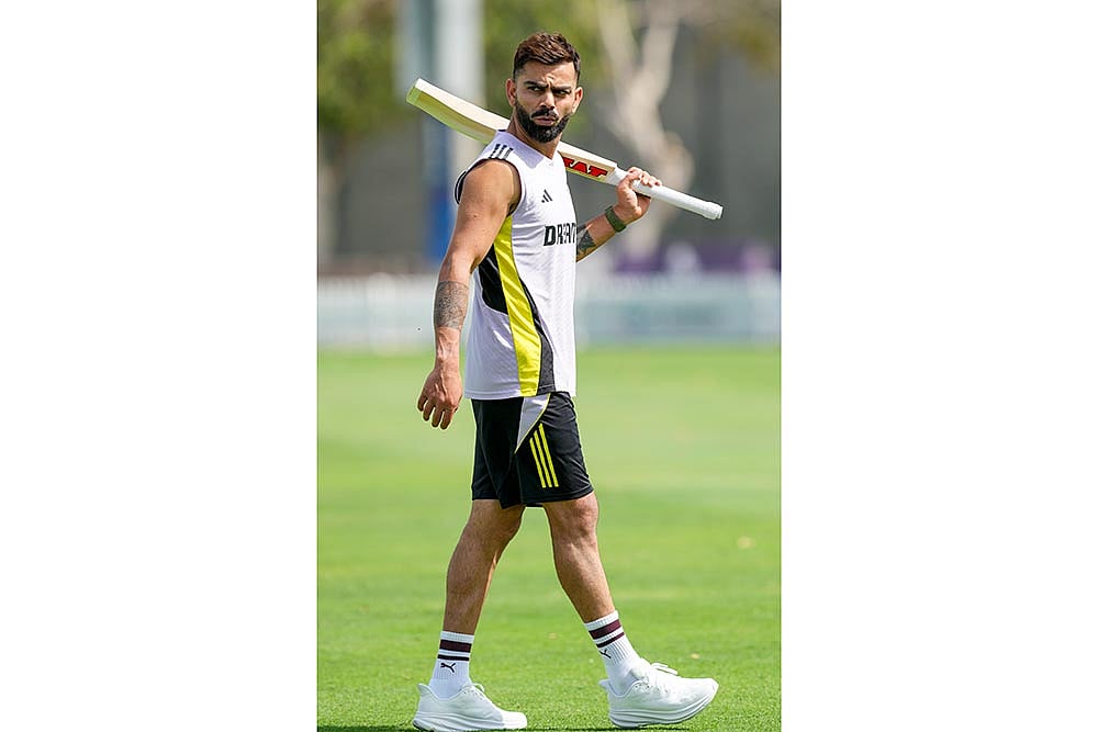 ICC CT 2025: PAK vs IND-India practice