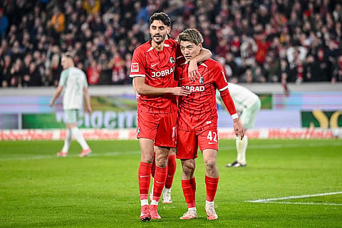 Bundesliga Soccer Match: Werder Bremen vs Freiburg