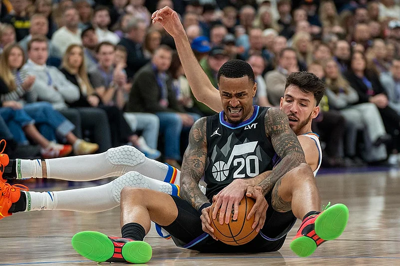 NBA Basketball Game: Oklahoma City Thunder vs Utah Jazz
