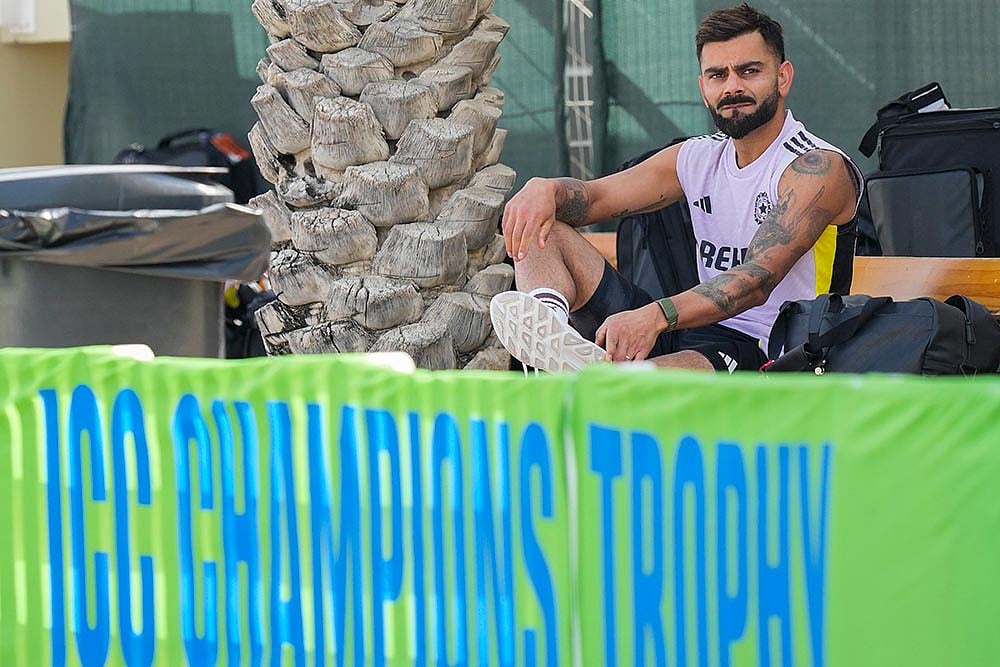 Virat Kohli ICC CT 2025: IND vs PAK-India practice