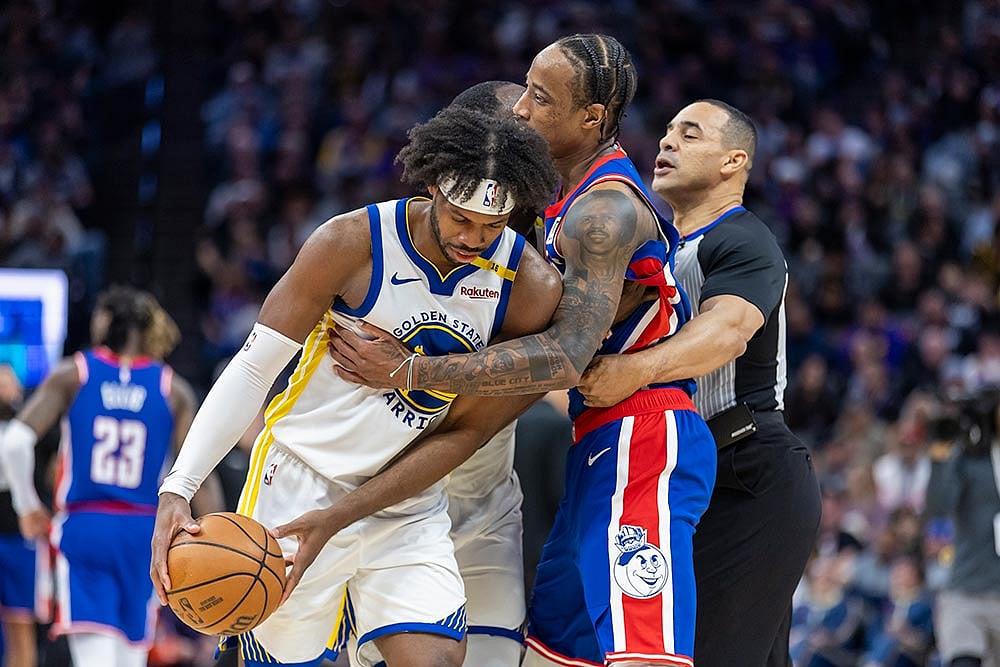 | Photo: AP/Sara Nevis : NBA: Sacramento Kings vs Golden State Warriors