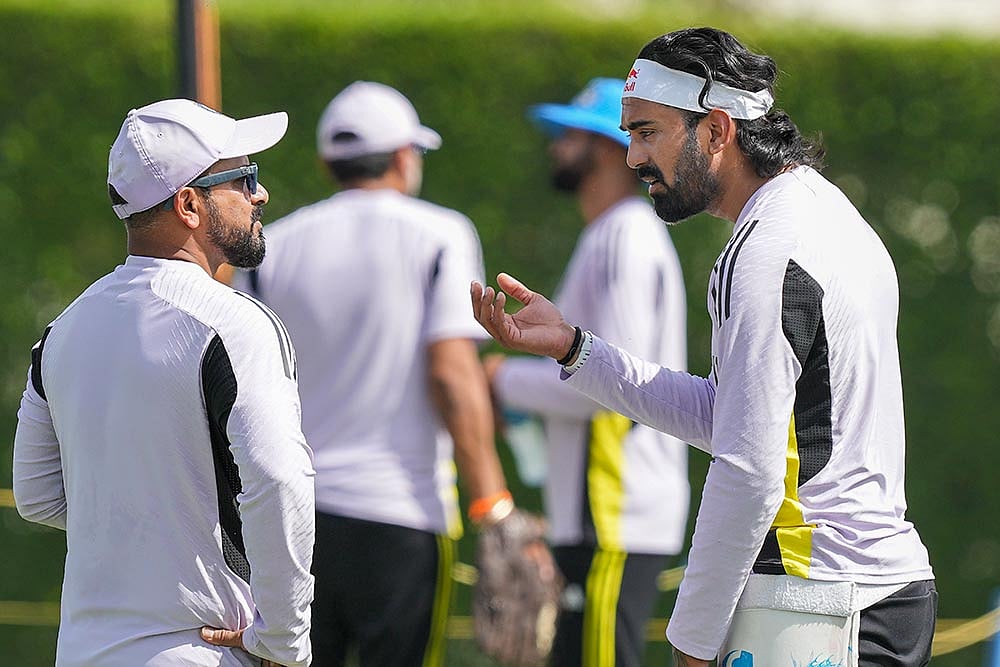 ICC Champions Trophy 2025: Pakistan vs India-India practice