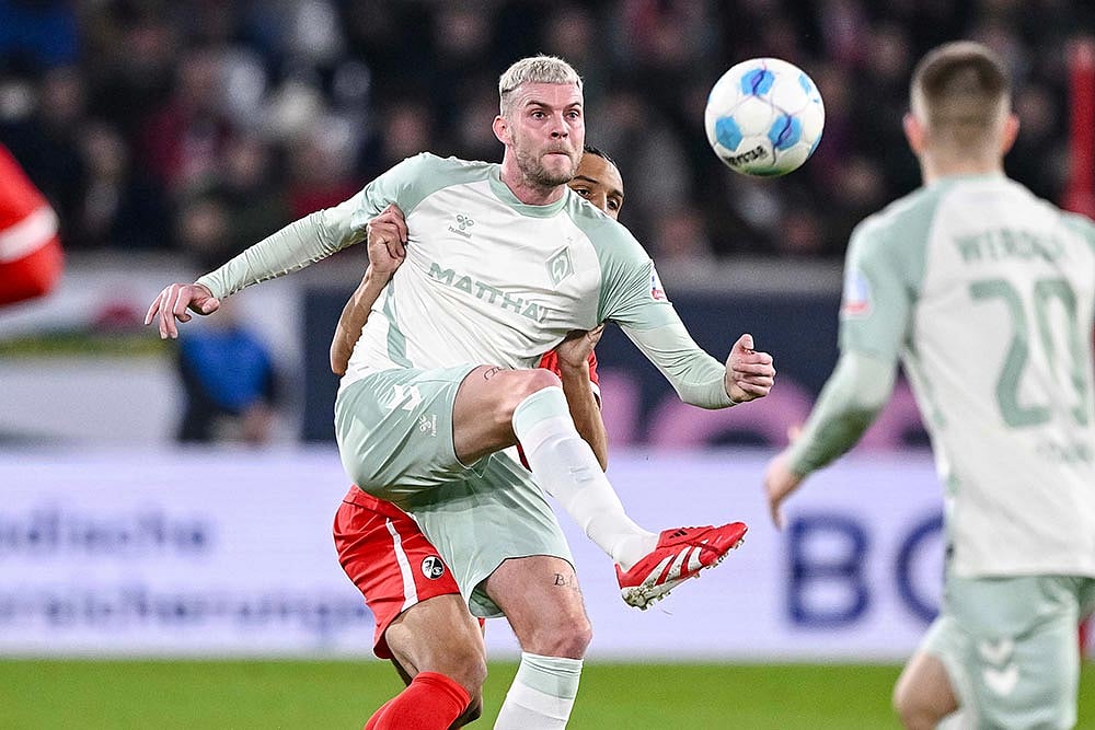 Bundesliga Soccer Match: Werder Bremen vs Freiburg