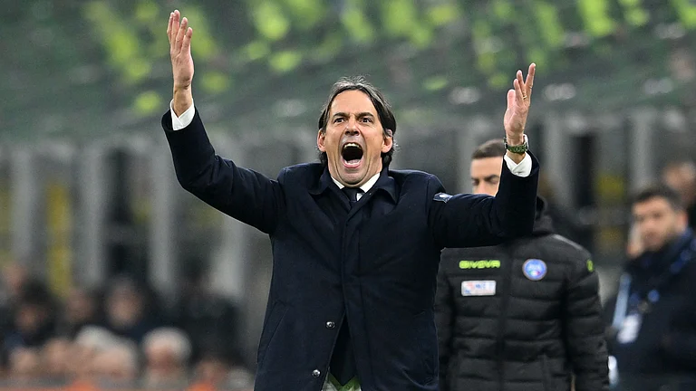 Inter head coach Simone Inzaghi. - null