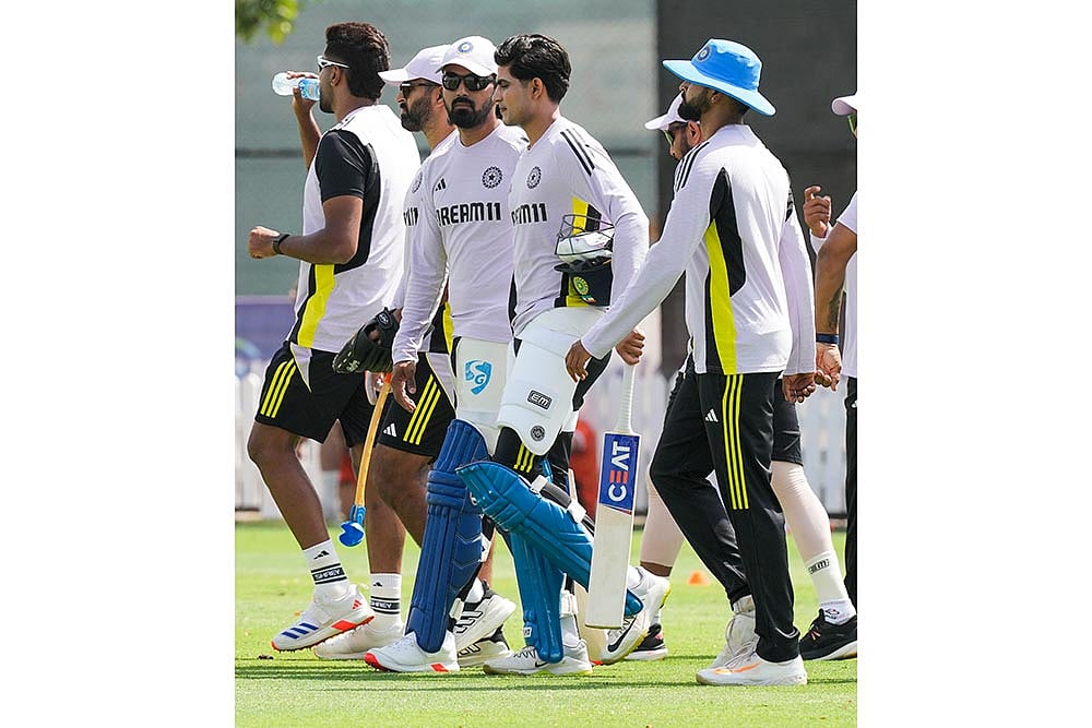 ICC Champions Trophy 2025: India vs Pakistan-India practice