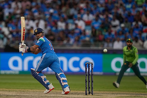 ICC Champions Trophy, IND vs PAK: India's Virat Kohli plays a shot