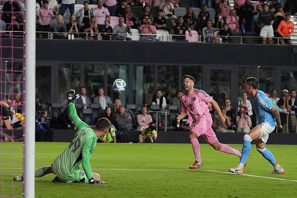 MLS Soccer New York City FC vs Inter Miami: Jordi Alba