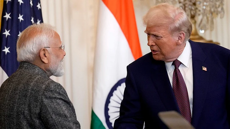 Trump, Modi Discuss Iran War, Stress Hormuz Security - AP/Ben Curtis; Representational image