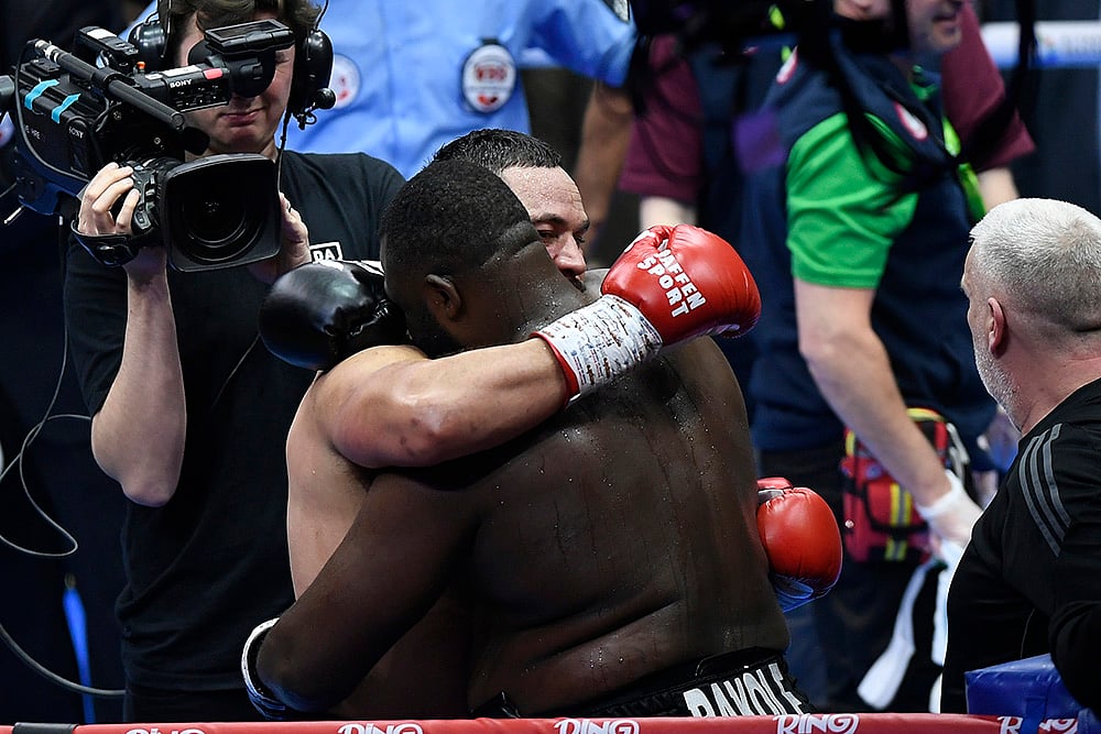 Saudi Arabia Parker Bakole Boxing WBO Heavyweight Interim Title Joseph Parker vs Martin Bakole