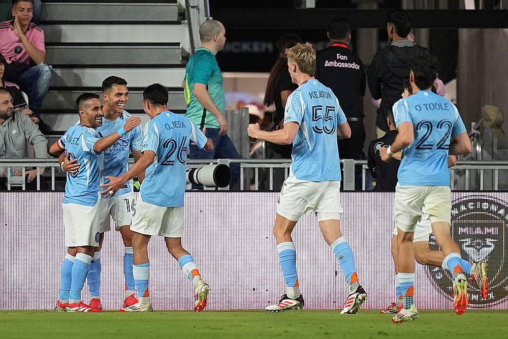MLS Soccer New York City FC vs Inter Miami: Alonso Martinez 