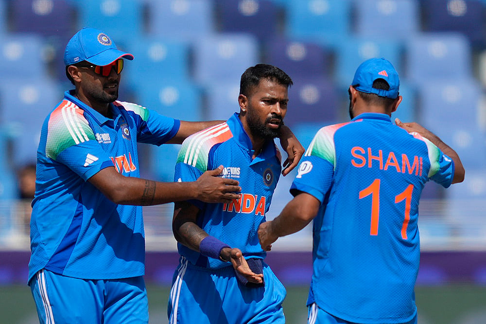 ICC Champions Trophy Cricket 2025 India and Pakistan: Hardik Pandya 