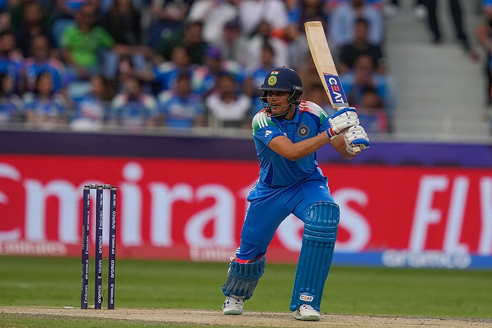 ICC Champions Trophy Cricket 2025 India and Pakistan: Shubman Gill 