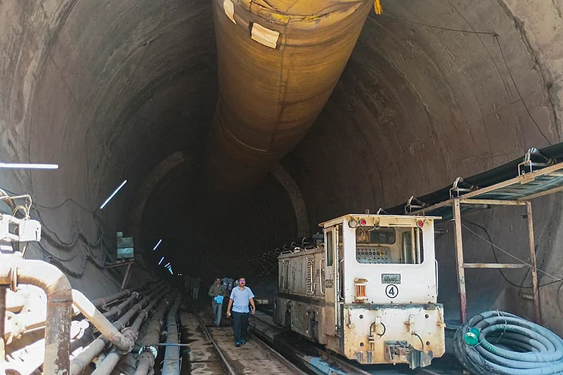 SLBC tunnel collapse in Telangana