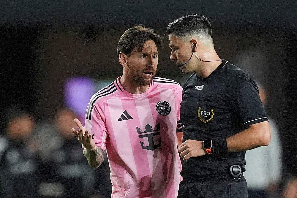MLS Soccer New York City FC vs Inter Miami: Lionel Messi