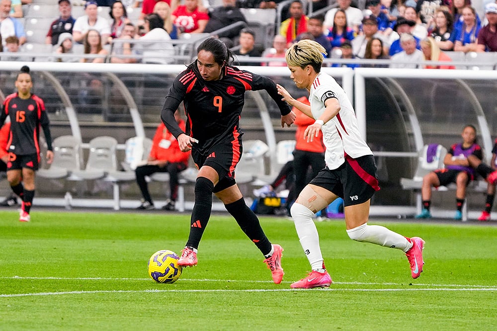 SheBelieves Cup Soccer Colombia vs Japan: Moeka Minami
