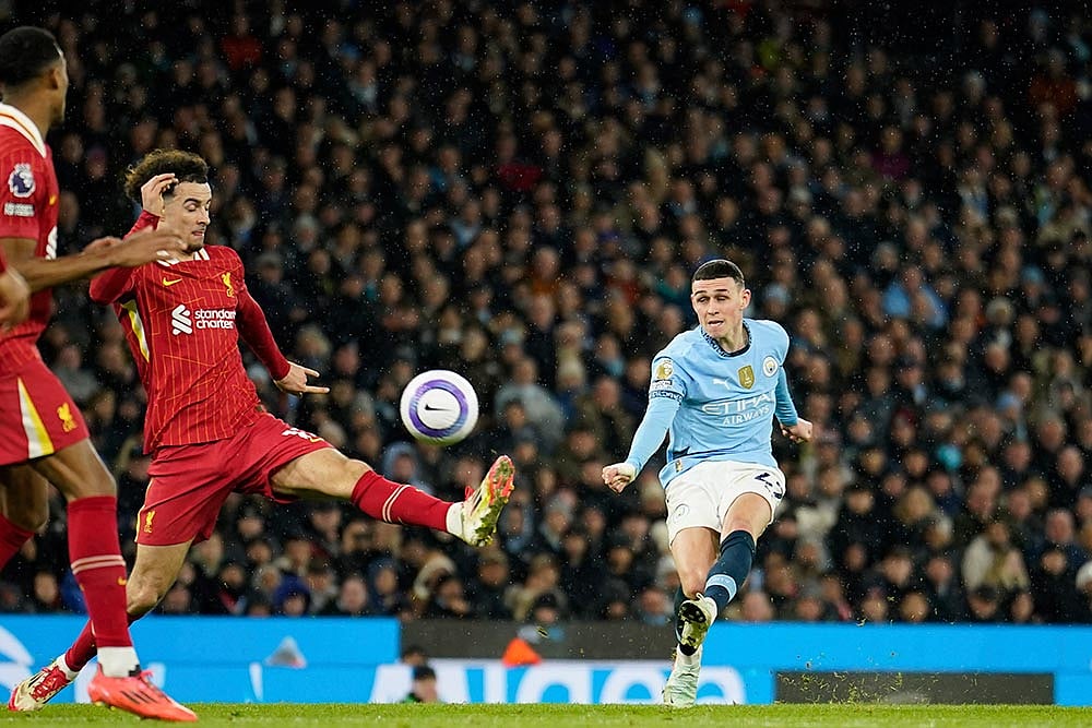 English Premier League Soccer Match: Manchester City vs Liverpool