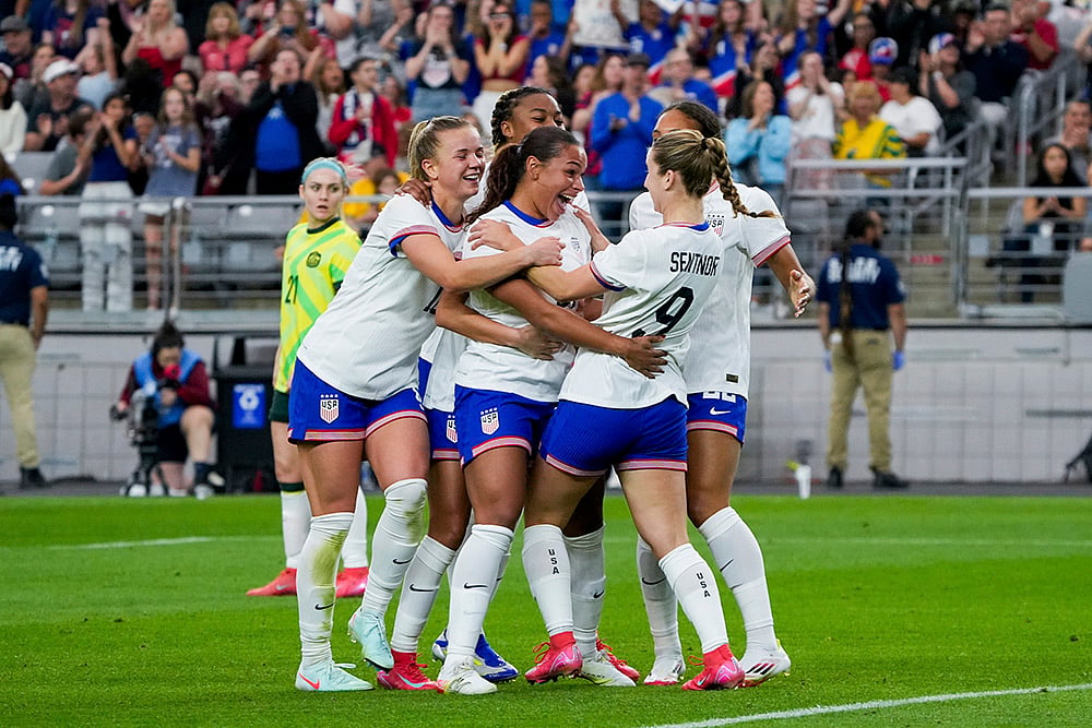 SheBelieves Cup womens soccer tournament Australia vs US: Michelle Cooper