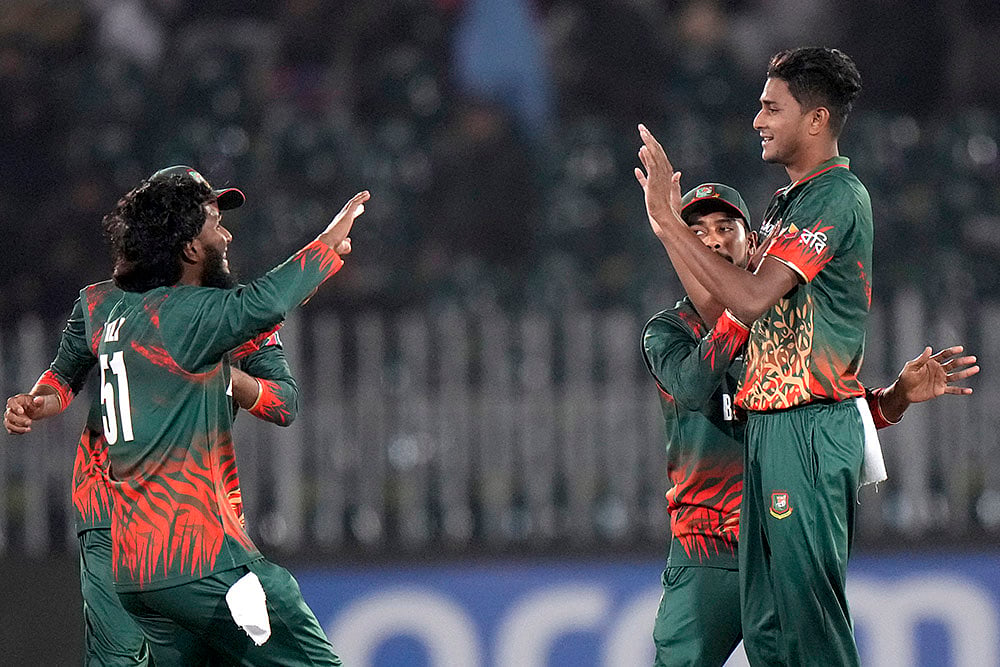 ICC Champions Trophy Cricket 2025 Bangladesh vs New Zealand BAN vs NZ CT 2025: Nahid Rana