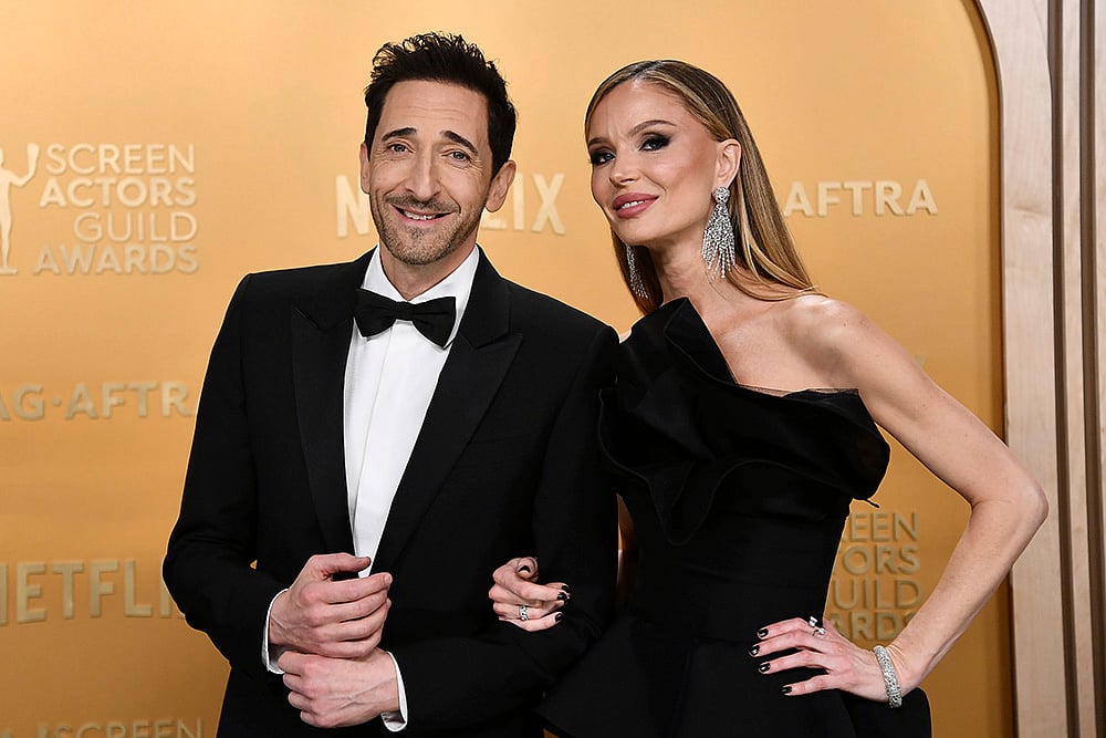 SAG Awards 2025 31st annual Screen Actors Guild Awards pics_Adrien Brody