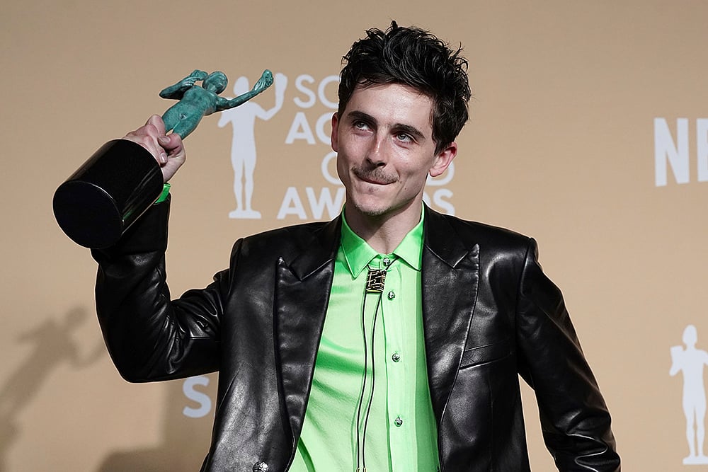 | Photo: Jordan Strauss/Invision/AP : SAG Awards 2025: Timothee Chalamet