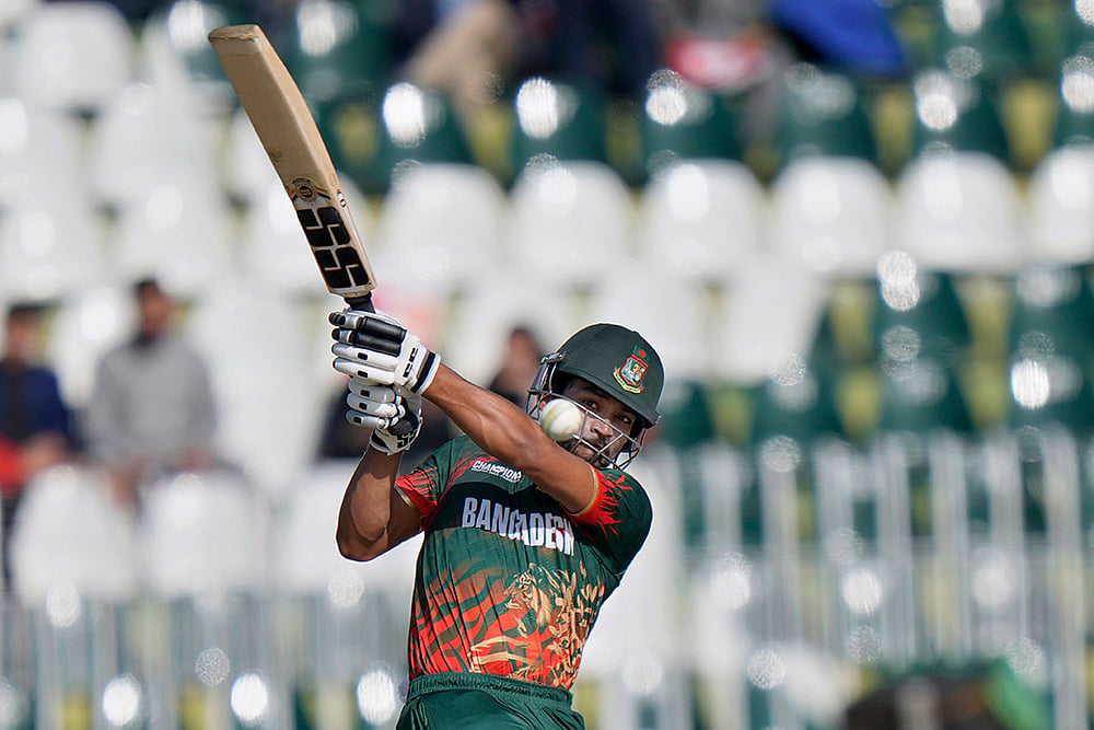 ICC Champions Trophy Cricket 2025 Bangladesh vs New Zealand BAN vs NZ CT 2025: Najmul Hossain Shanto