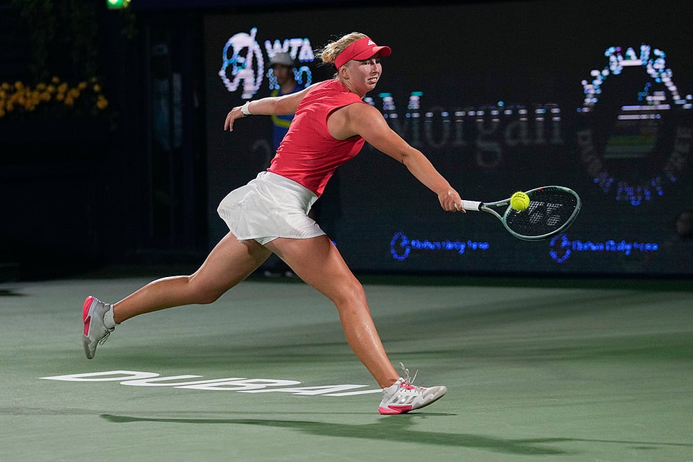 Emirates Dubai Duty-Free Tennis Championship: Clara Tauson