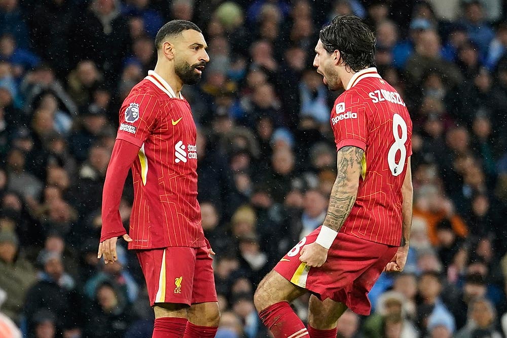 English Premier League: Liverpool vs Manchester City