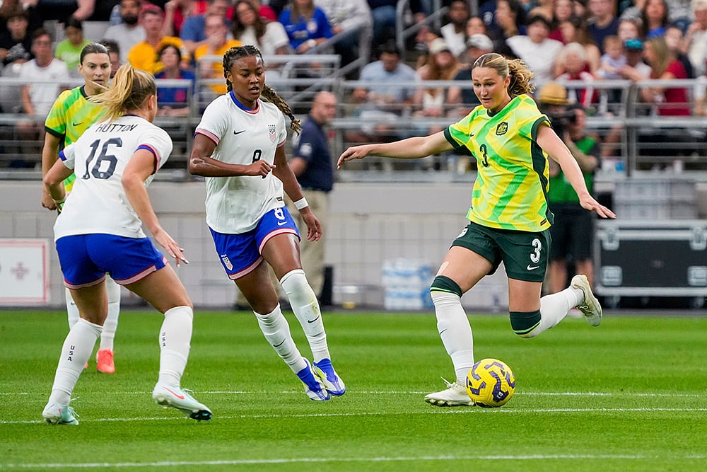 SheBelieves Cup womens soccer tournament Australia vs US: Winonah Heatley