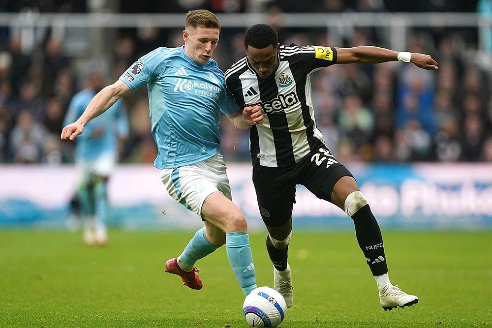 English Premier League: Newcastle United vs Nottingham Forest