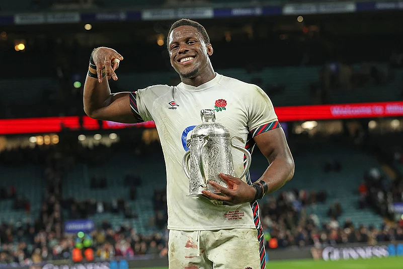 England vs Scotland Guinness Men’s Six Nations Rugby match: Maro Itoje